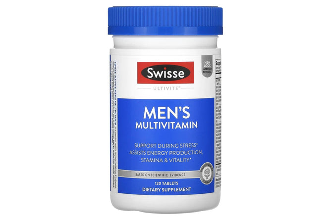 Swisse, Ultivite Men's Multivitamin, 120 Tablets