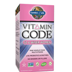 Garden of life Vitamin Code Women, 50 & Wiser 120 Capsules