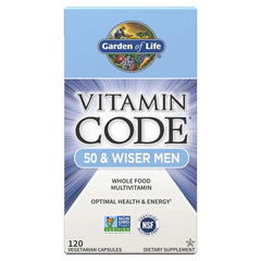 Garden of Life Vitamin Code 50 and Wiser Mens, Capsules - 120 count
