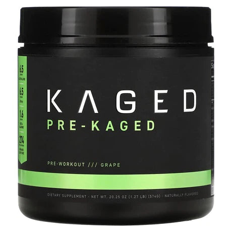 KAGED Pre Workout, Grape 1.27 lb (574 g) , Kaged