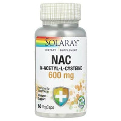 Solaray, NAC (N-Acetyl-L-Cysteine), 600 mg, 60 VegCaps