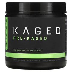 KAGED Pre Workout, Berry Blast, 1.29 lb (584 g) , Kaged