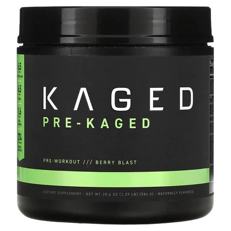 KAGED Pre Workout, Berry Blast, 1.29 lb (584 g) , Kaged