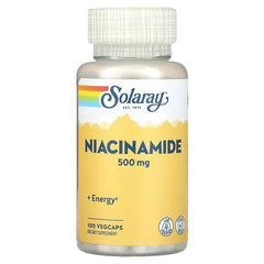 Solaray, Niacinamide, 500 mg, 100 VegCaps