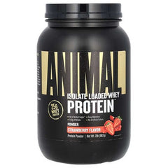 Animal, Animal, Isolate Loaded Whey Protein Powder, Strawberry, 2 lb (907 g)