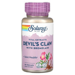 Solaray, Vital Extracts, Devil's Claw with Bromelain, 90 VegCaps