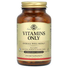 Solgar, Vitamins Only, 90 Vegetable Capsules