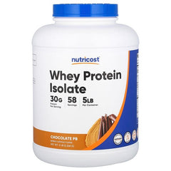 Nutricost, Whey Protein Isolate, Chocolate PB, 5 lb (2,268 g)