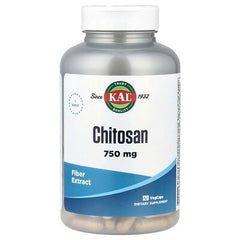 KAL, Chitosan, 750 mg, 120 Veg Caps
