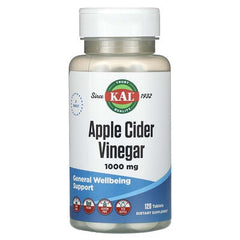 KAL, Apple Cider Vinegar, 120 Tablets (500 mg per Tablet)