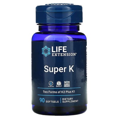Life Extension Super K, 90 Softgels