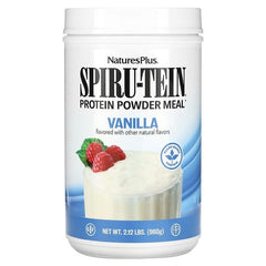 NaturesPlus, Spiru-Tein, Protein Powder Meal, Vanilla, 2.12 lbs (960 g)