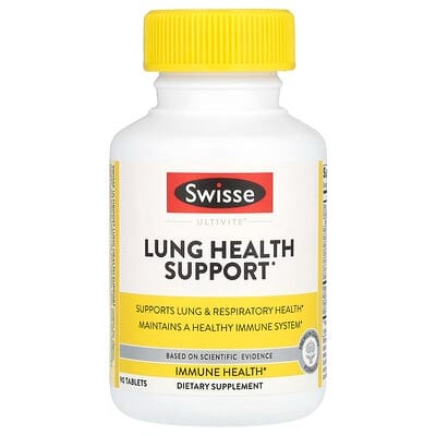 Swisse, Ultivite, Lung Health Support, 90 Tablets