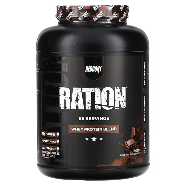 Redcon1, Ration, Whey Protein Blend, Chocolate, 4.84 lbs (2,197 g)