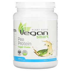 Naturade VeganSmart, Pea Protein Vegan Shake, Vanilla, 1.1 lb (540 g)