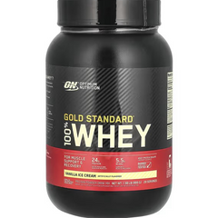 Optimum Nutrition, Gold Standard® 100% Whey, Vanilla Ice Cream, 1.98 lb