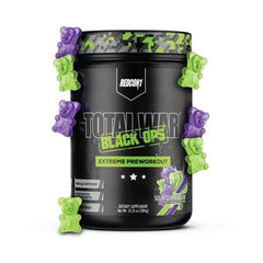 Redcon1 Total War BLACK OPS Sour Gummy Bear - 20 Servings