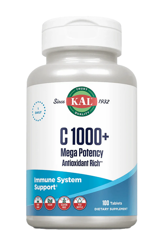 kal vitamin c, C 1000+, 100 Tablets