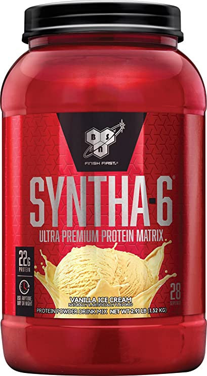 BSN  Syntha-6 Vanilla Ice Cream Protein Powder 2.91 LBS