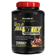 allmax nutrition allwhey gold, Premium Isolate-Whey Protein Blend Chocolate 5 Lbs