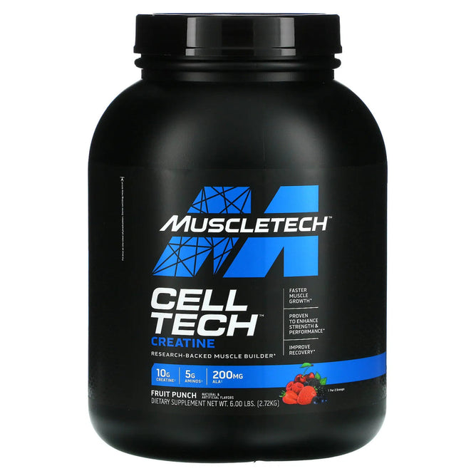 Muscletech, Performance Series, CELL-TECH Creatine, Fruit Punch, 6 lb