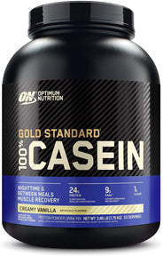 ON, Optimum Nutrition Creamy Vanilla, Casein Protein 100% Gold Standard  3.86 lbs
