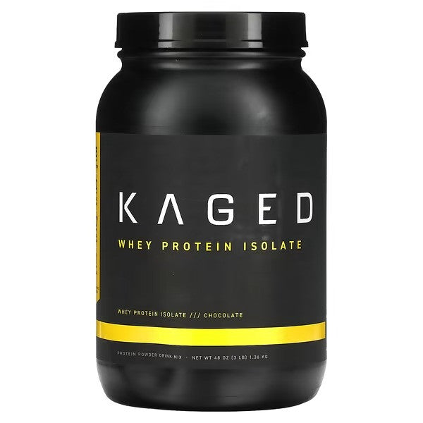 Kaged, Whey Protein Isolate Chocolate, 3 lb (1.36 kg)