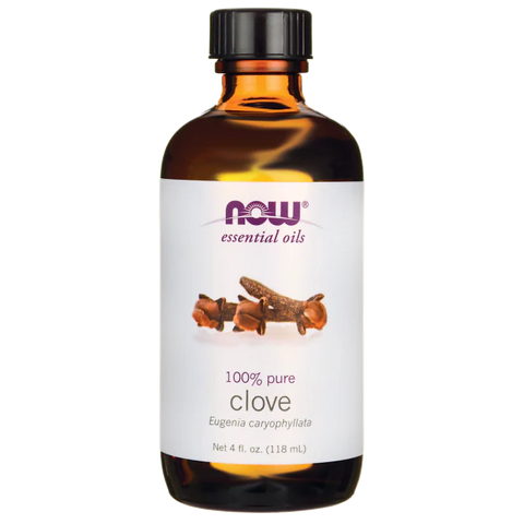 Now foods 100% Pure Essential Oil Clove - 4 fl. oz, now essential oils