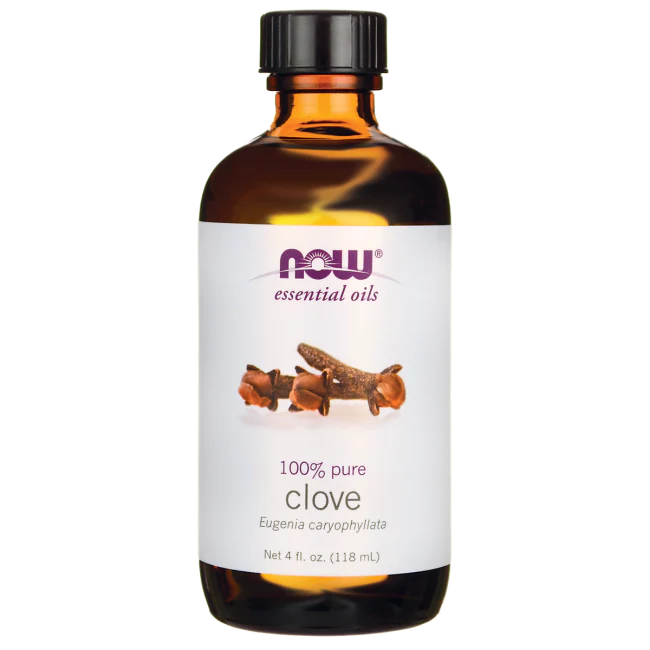 Now foods 100% Pure Essential Oil Clove - 4 fl. oz, now essential oils