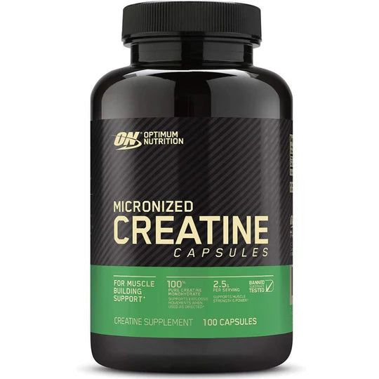 Optimum Nutrition Creatine, 2.5 g, Creatine 100 Capsules