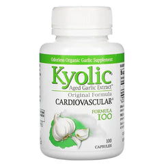 Kyolic, Aged Garlic Extract, Cardiovascular, Original Formula, 100 Capsules, kyolic formula 100