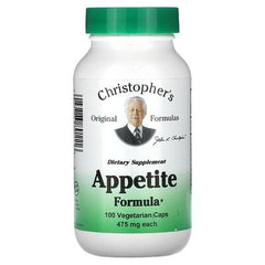 Christopher's Original Formulas, Appetite Formula, 475 mg, 100 Vegge Caps, christopher's appetite formula