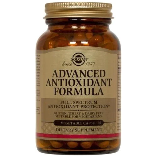 solgar advanced antioxidant formula, 120 Vegetable Capsules,