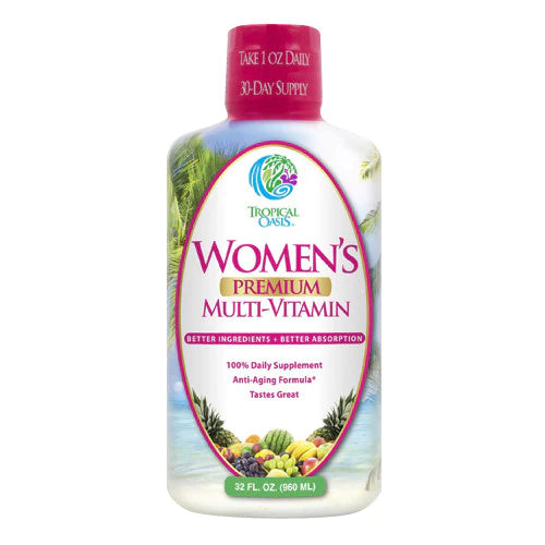 Tropical Oasis Women's Premium Multi-Vitamin 32 Oz