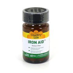 Country Life Iron Aid 60 Tablets