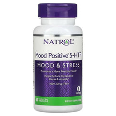 natrol mood and stress, Positive 5-HTP, 50 Tablets