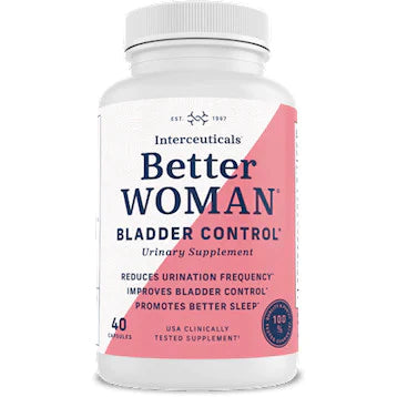 Interceuticals Better Woman, bladder control, 40 Ea