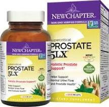 New Chapter Supercritical Prostate 5LX 60 Vegetarian Capsules