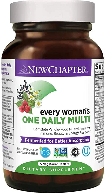 new chapter every woman's one daily multi 72 tablets