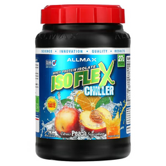 ALLMAX ISOFLEX Chiller, Whey Protein Isolate, Citrus Peach Sensation, 2 lbs