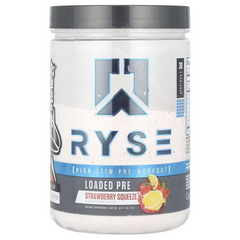 RYSE Loaded Pre Strawberry Squeeze, 14.7 oz,