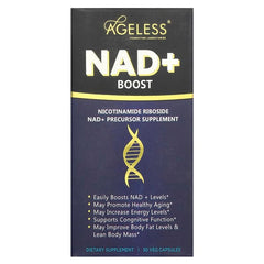 Ageless Foundation Laboratories, NAD+ Boost, 30 Veg Capsules
