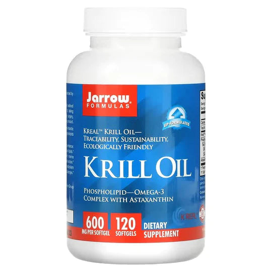 jarrow formulas krill oil 120 softgels, 300 mg, Jarrow Formulas
