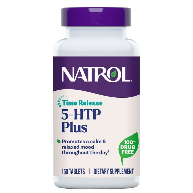 natrol 5 htp plus, 5 htp plus natrol tablets, 150 ct,  5 htp plus natrol, natrol mood and stress