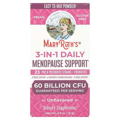 MaryRuth's, 3-in-1 Daily Menopause Support, Unflavored, 60 Billion CFU, 0.5 oz (15 g)