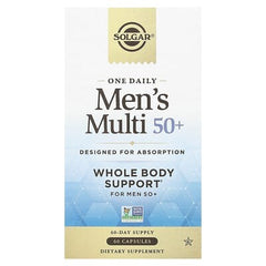 Solgar, One Daily Men's Multi 50+, 60 Capsules