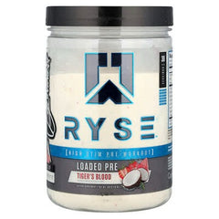 ryse tiger blood, Loaded, Pre-Workout, 16 oz (453 g)