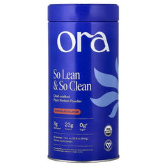 Ora, So Lean & So Clean, Chef-Crafted Plant Protein Powder, Chocolate, 22.8 oz (647 g)