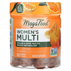 MegaFood, Women's Multi, Tangerine, 60 Gummies