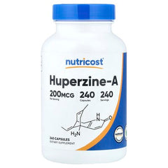 Nutricost, Huperzine-A, 200 mcg , 240 Capsules